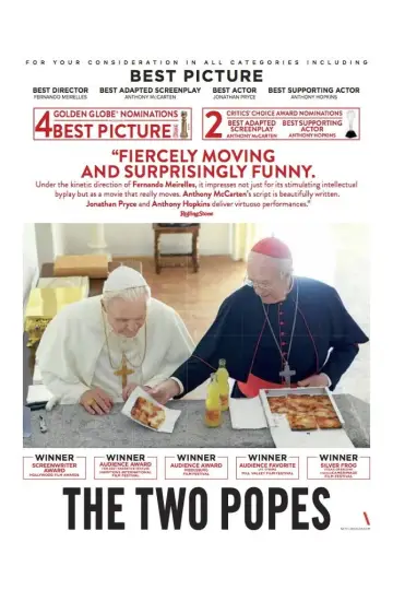 Poster to the movie "The Two Popes" #896181