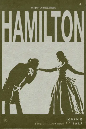 Poster to the movie "Hamilton" #1243441