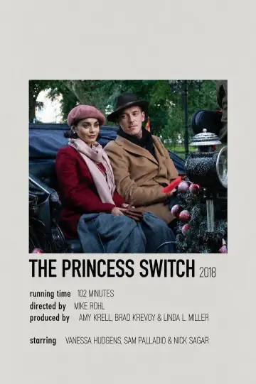 Poster to the movie "The Princess Switch" #1877001
