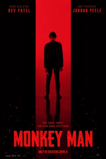Poster to the movie "Monkey Man" #598337