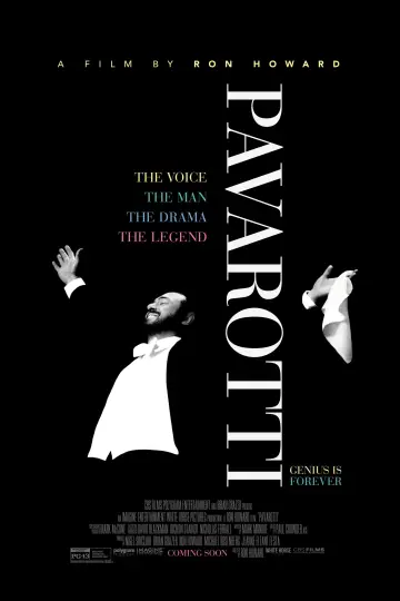 Poster to the movie "Pavarotti" #1853968