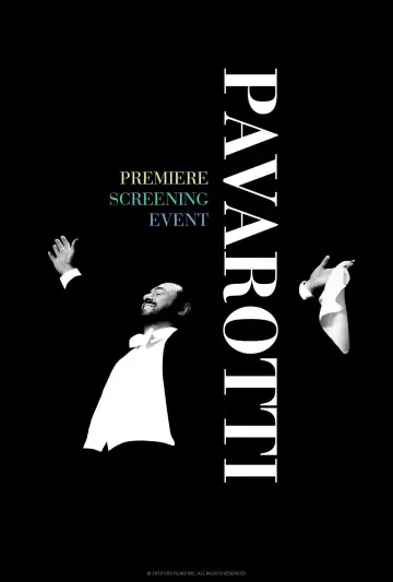 Poster to the movie "Pavarotti" #1853969