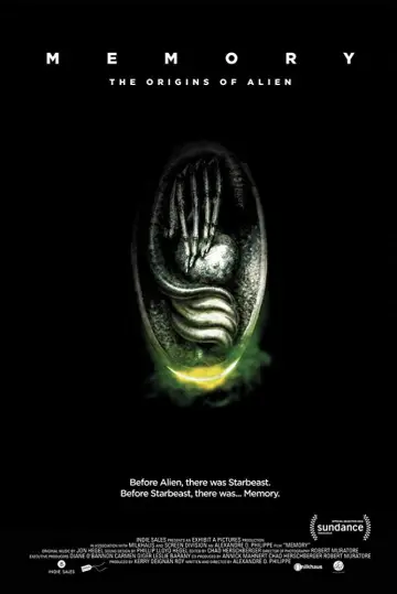 Poster to the movie "Memory: The Origins of Alien" #1032191