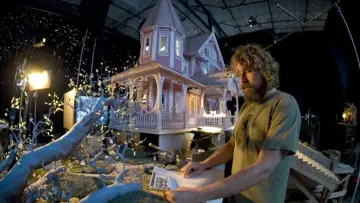 Backdrop to the movie "Coraline: The Making of 