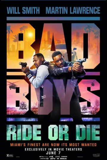 Poster to the movie "Bad Boys: Ride or Die" #564209
