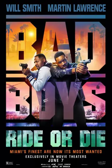 Poster to the movie "Bad Boys: Ride or Die" #564210