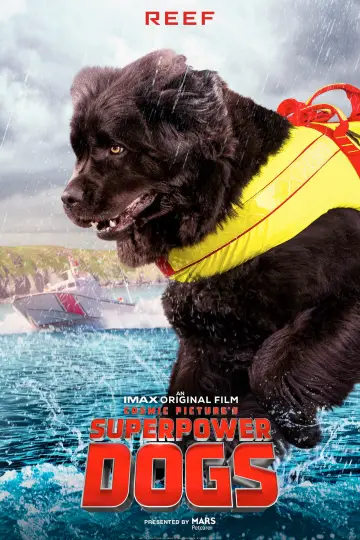 Poster to the movie "Superpower Dogs" #1907845