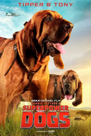Poster to the movie "Superpower Dogs" #1907847