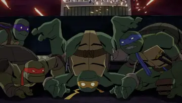 Backdrop to the movie "Batman vs Teenage Mutant Ninja Turtles" #898101
