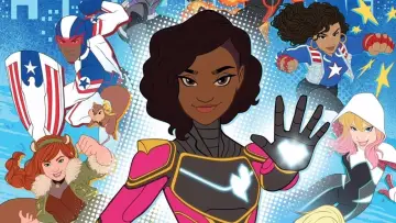 Backdrop to the movie "Marvel Rising: Heart of Iron" #1590286