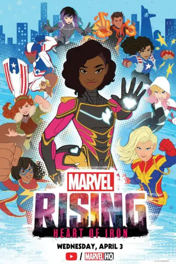 Poster to the movie "Marvel Rising: Heart of Iron" #1590292