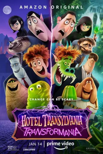 Poster to the movie "Hotel Transylvania: Transformania" #592804