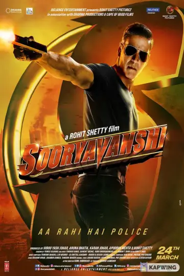 Poster to the movie "Sooryavanshi" #1007577