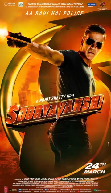 Poster to the movie "Sooryavanshi" #1007582