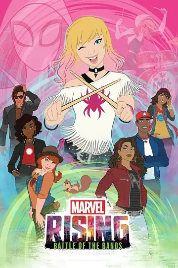 Poster to the movie "Marvel Rising: Battle of the Bands" #1091810