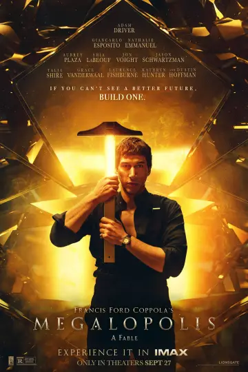 Poster to the movie "Megalopolis" #596030