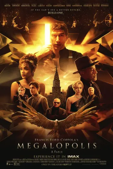 Poster to the movie "Megalopolis" #596057