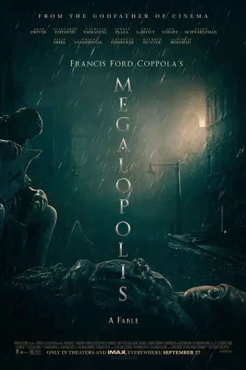 Poster to the movie "Megalopolis" #596059