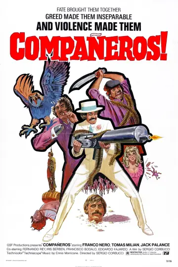 Poster to the movie "Compañeros" #1049414