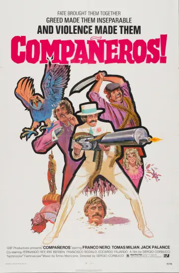 Poster to the movie "Compañeros" #1049415