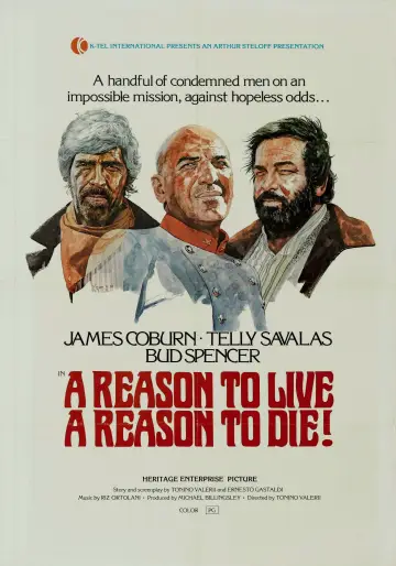 Poster to the movie "A Reason to Live, a Reason to Die" #1846216
