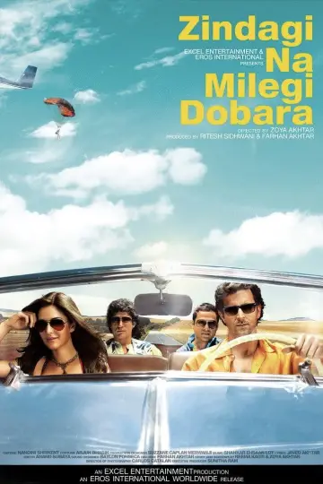 Poster to the movie "Zindagi Na Milegi Dobara" #1632951