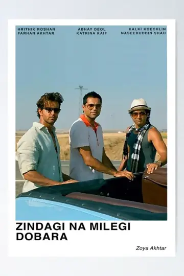 Poster to the movie "Zindagi Na Milegi Dobara" #207475