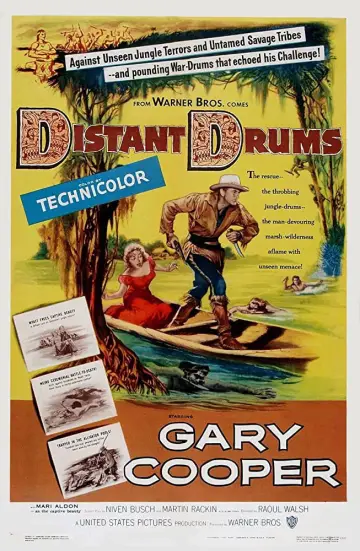 Poster to the movie "Distant Drums" #974310