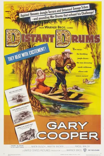 Poster to the movie "Distant Drums" #974311