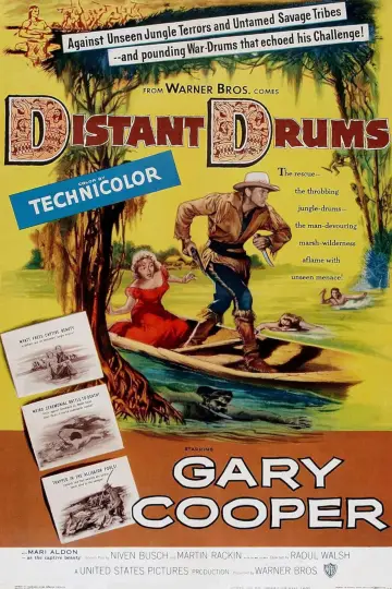 Poster to the movie "Distant Drums" #974314
