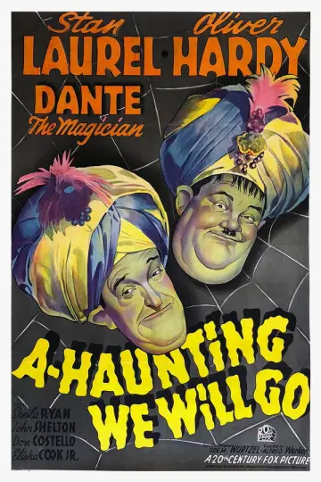 Poster to the movie "A-Haunting We Will Go" #1798590