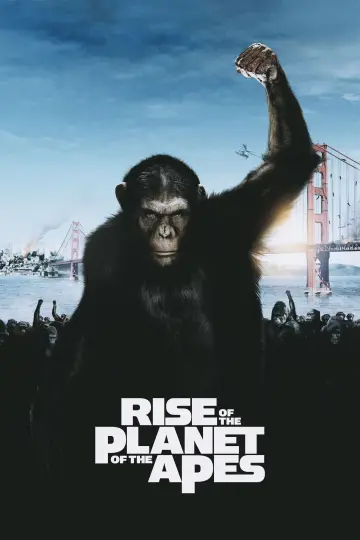Poster to the movie "Rise of the Planet of the Apes" #598943