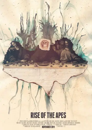 Poster to the movie "Rise of the Planet of the Apes" #598962