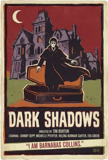 Poster to the movie "Dark Shadows" #807449