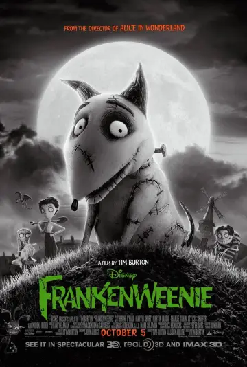Poster to the movie "Frankenweenie" #505220
