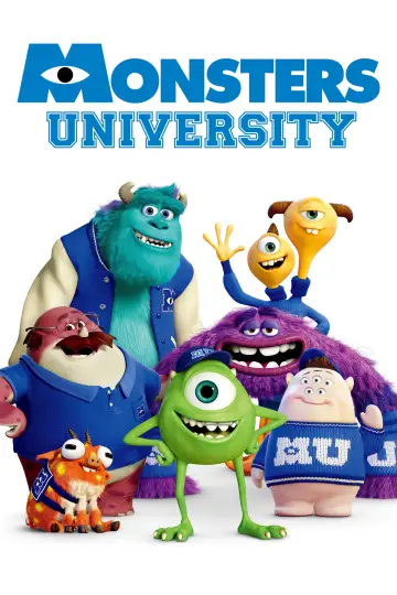 Poster to the movie "Monsters University" #1155836