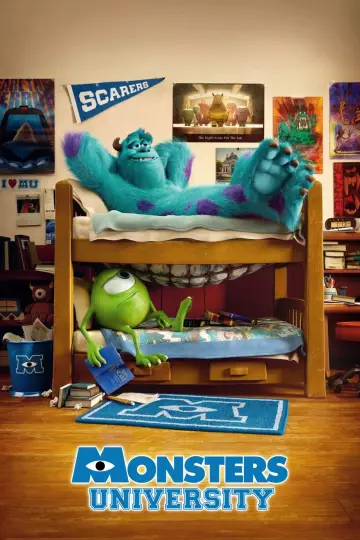 Poster to the movie "Monsters University" #652165