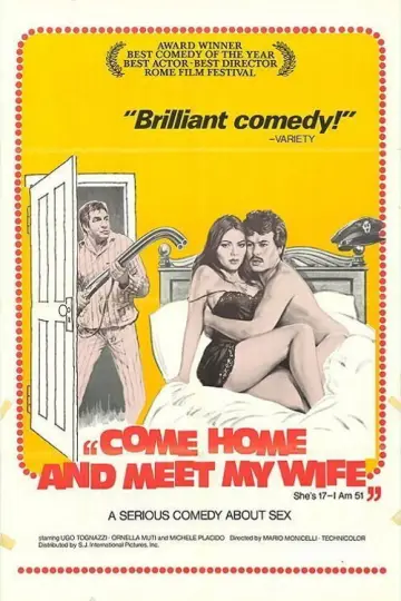 Poster to the movie "Come Home and Meet My Wife" #1727219