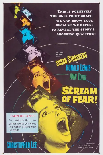 Poster to the movie "Taste of Fear" #1075429