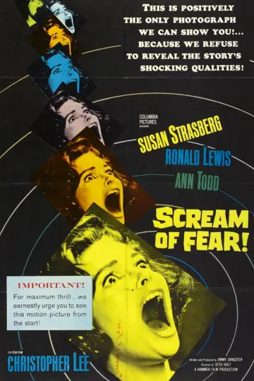 Poster to the movie "Taste of Fear" #1075438