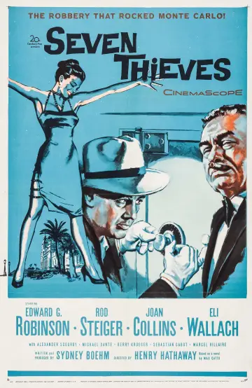 Poster to the movie "Seven Thieves" #1651972
