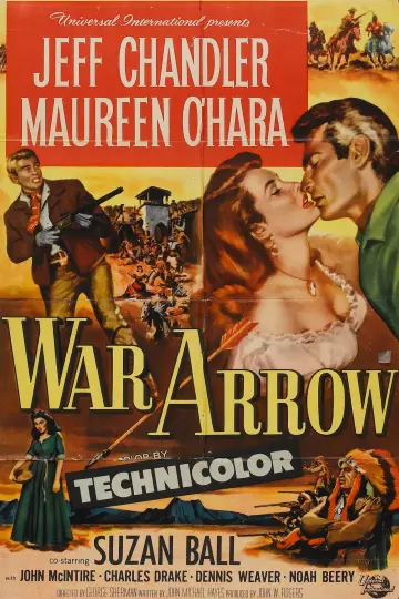 Poster to the movie "War Arrow" #1137383