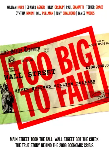 Poster to the movie "Too Big to Fail" #1058986