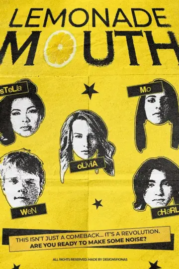 Poster to the movie "Lemonade Mouth" #871852