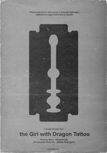 Poster to the movie "The Girl with the Dragon Tattoo" #840553