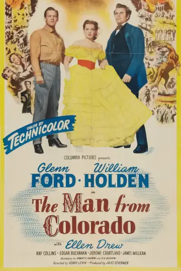 Poster to the movie "The Man from Colorado" #1867868