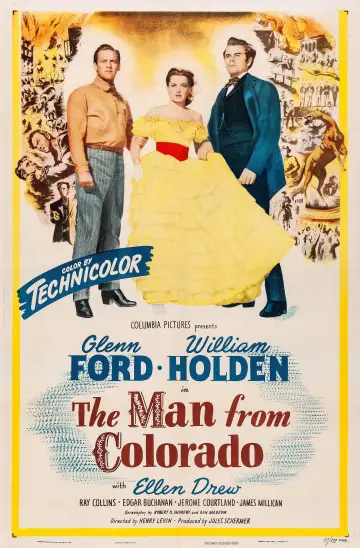 Poster to the movie "The Man from Colorado" #1867869