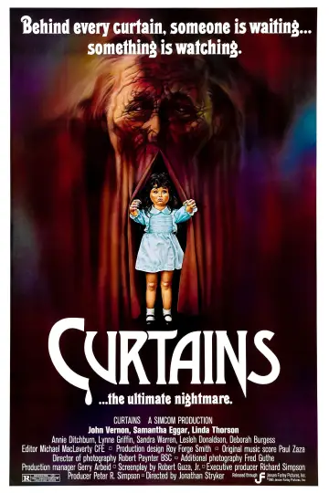 Poster to the movie "Curtains" #1123305