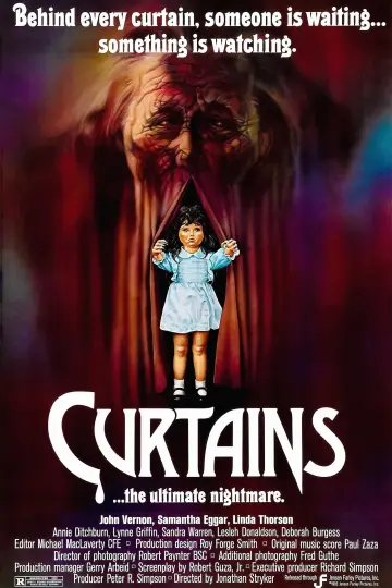 Poster to the movie "Curtains" #1123306