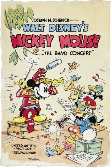 Poster to the movie "The Band Concert" #1031295